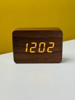 Wood Style Led Digital Clock